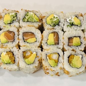 Nouveau F48**❤️ 6x Crispy Avocat Concombre cheese  6x Crispy Saumon Avocat  6x Crispy chicken Avocat