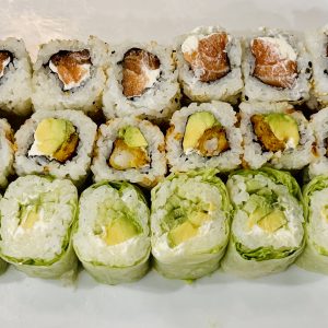 Nouveau F52**🙋‍♂️🇫🇷🇯🇵❤️ 6x California Saumon Cheese  6x Crispy Chicken avocat  6x Spring Avocat concombre cheese